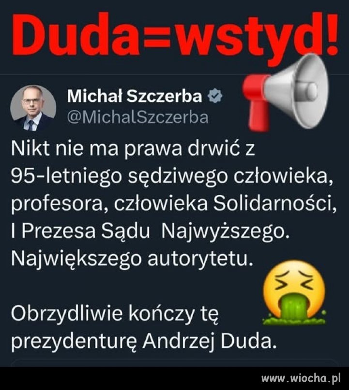 Historia nie zapomni tej nędznej prezydentury !