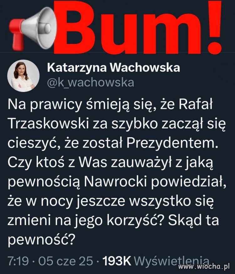 PiS ogłosił że w nocy wygra Nawrocki. Co o tym sądzicie ?
