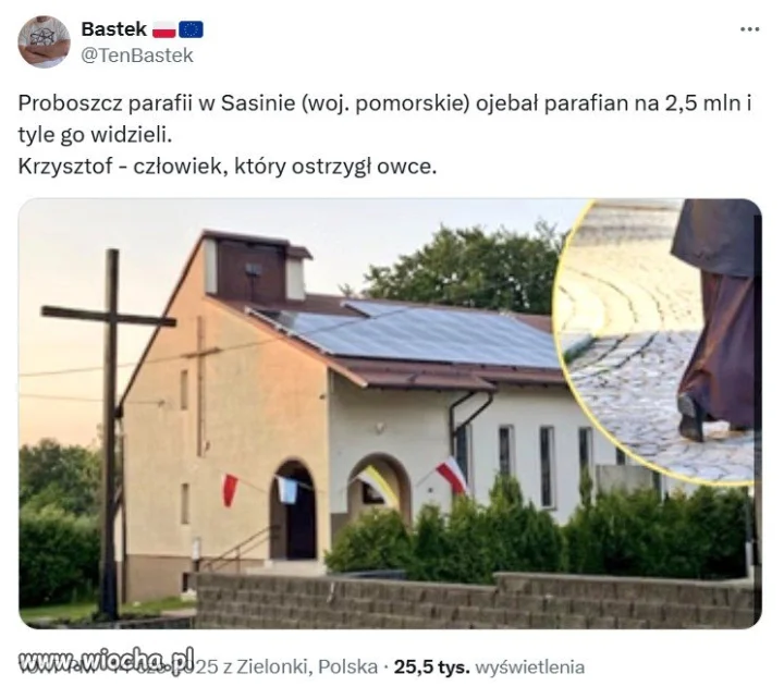 Miał plan, wykonał go sam