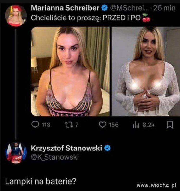 Tiaa zrobiła sobie cycki i trzeba pokazać światu