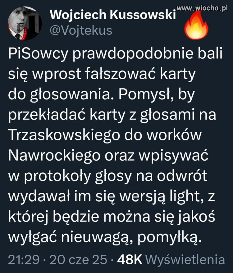 Mam nadzieję, że za te pomyłki ktoś beknie!