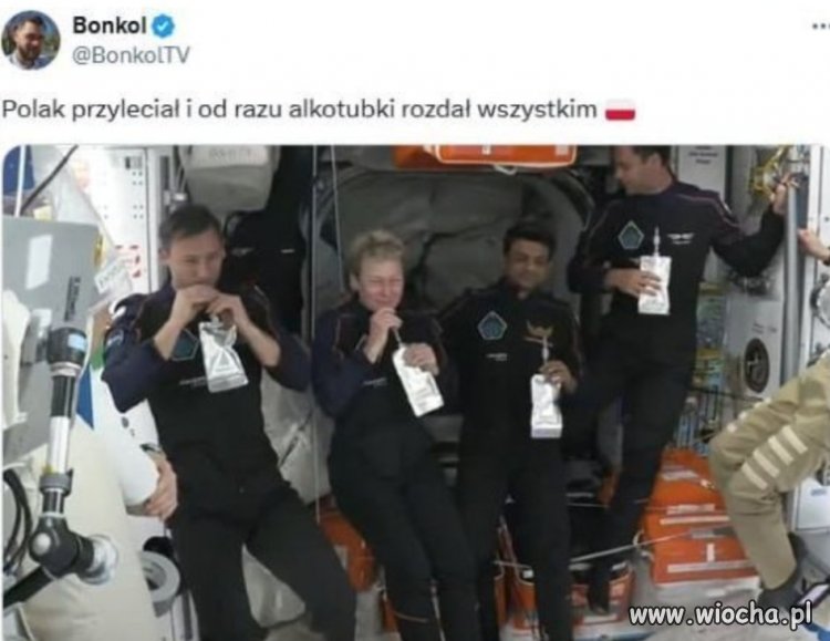 I polak musiał przyjechać 