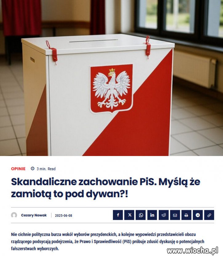 Panika w PiS. Nie wiedzą co zrobić z zarzutami