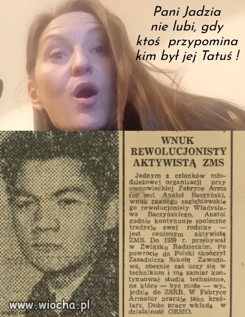Pamiętaj ! Bądź dumna ze swojego Ojca.
