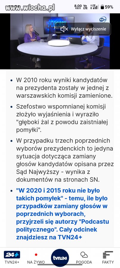 We wszystkich poprzednich wyborach