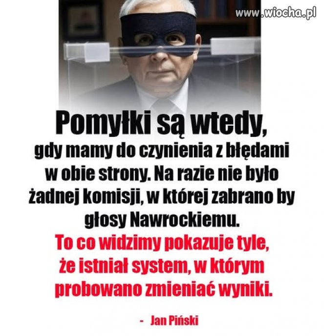 To nie były przypadkowe pomyłki ...