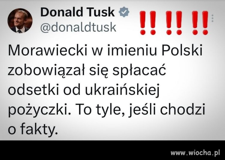 Skoro się zobowiązał, to niech płaci ...