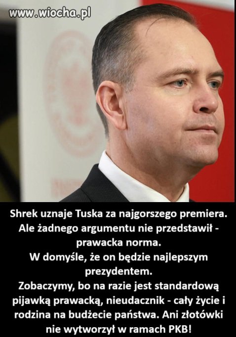 Kolejny wybitny, prawacki nieudacznik