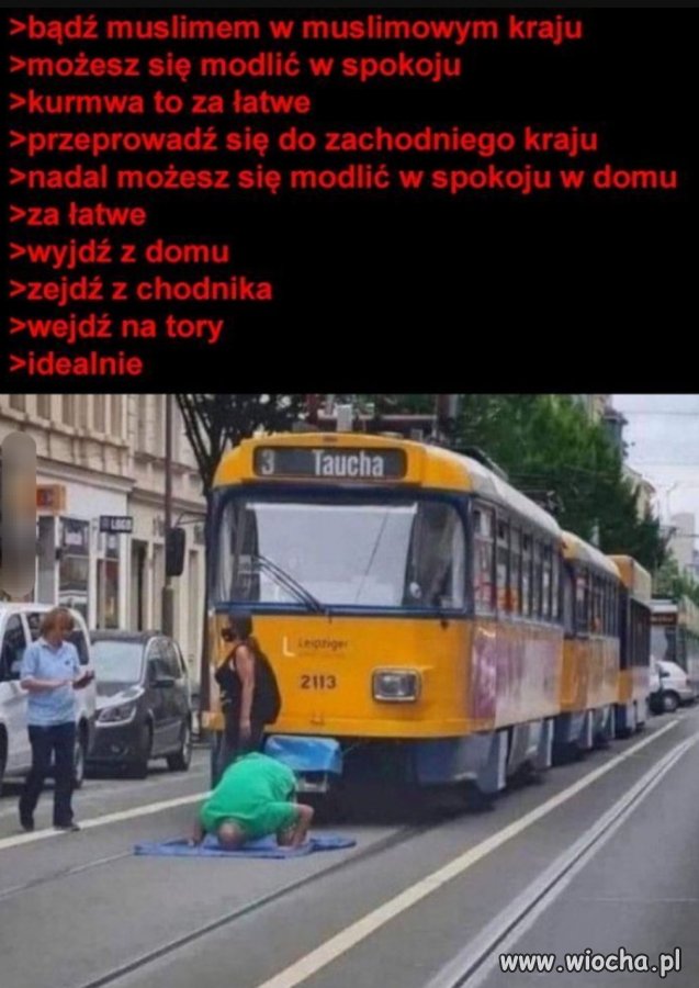 I wiecie co? Powinien gościa rozjechać 