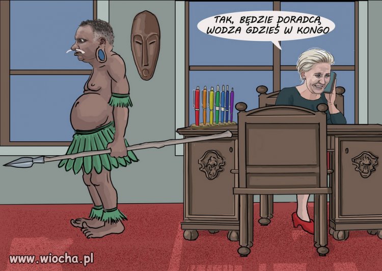 Świetlana Przyszłość debila, marionetki Kaczyńskiego...