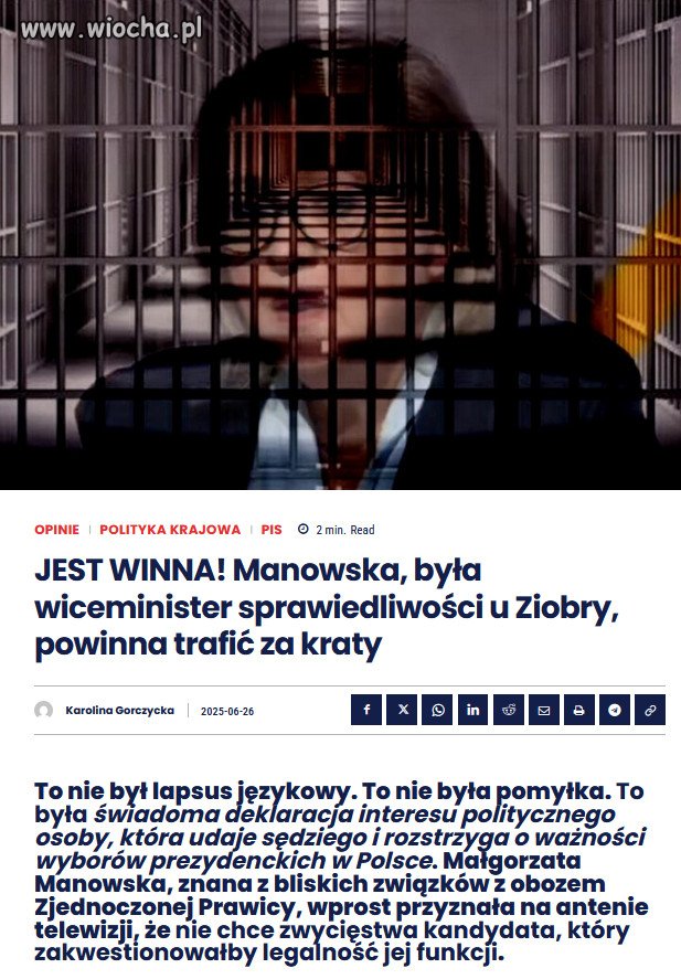 Publiczne przyznanie się do działania w interesie politycznym