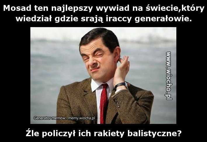 Mosad ten najlepszy wywiad na świecie,który