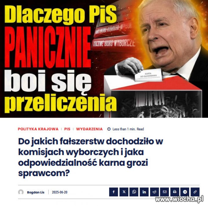 Mafia PiS. Fałszerstwa na masową skalę!