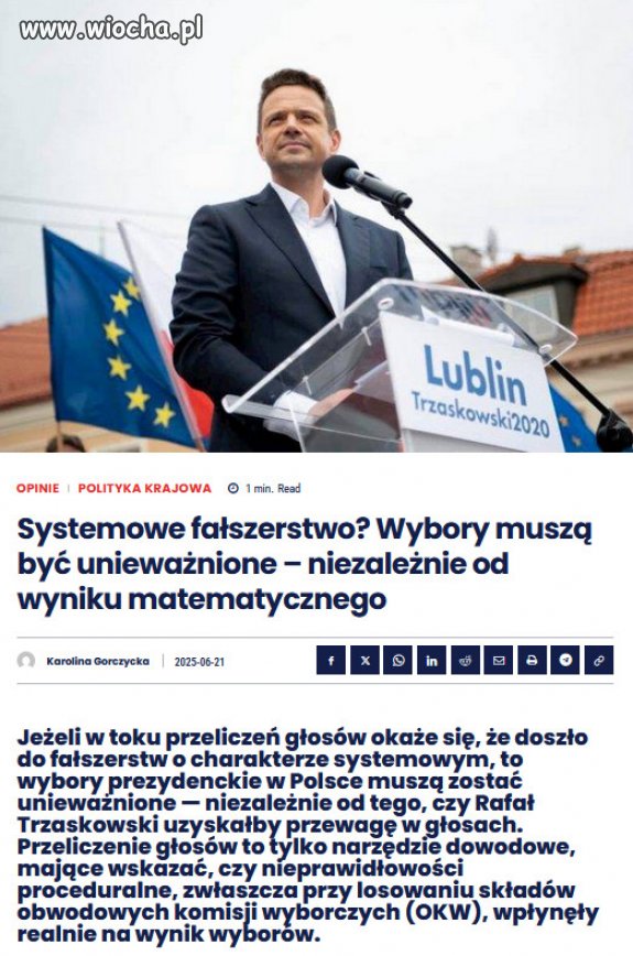  wybory zostały przeprowadzone 