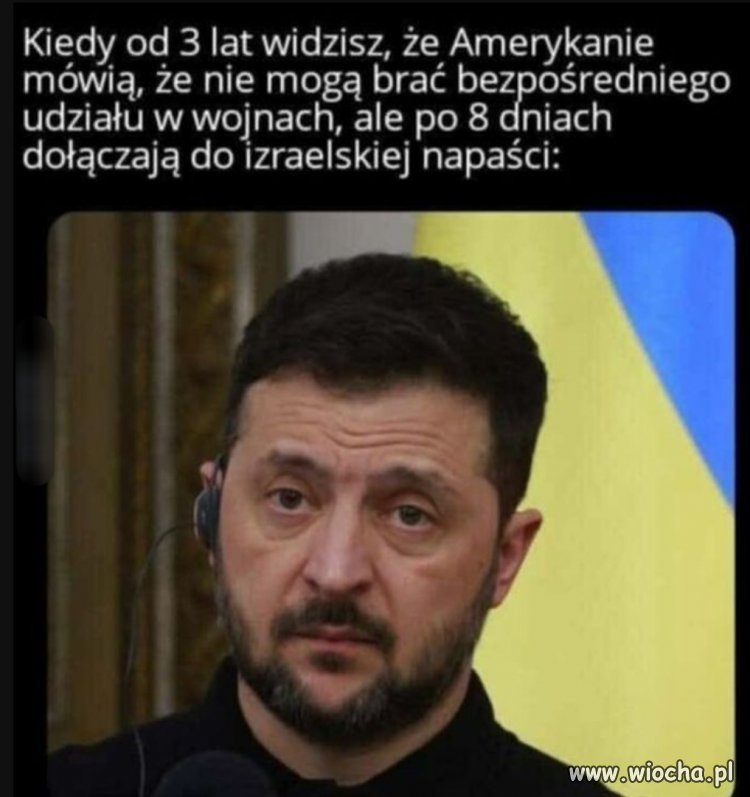 Bo amerykanie pchają łapy wszędzie 