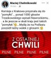 Taka drobna pomyłka w jednej  z komisji w Krakowie ...