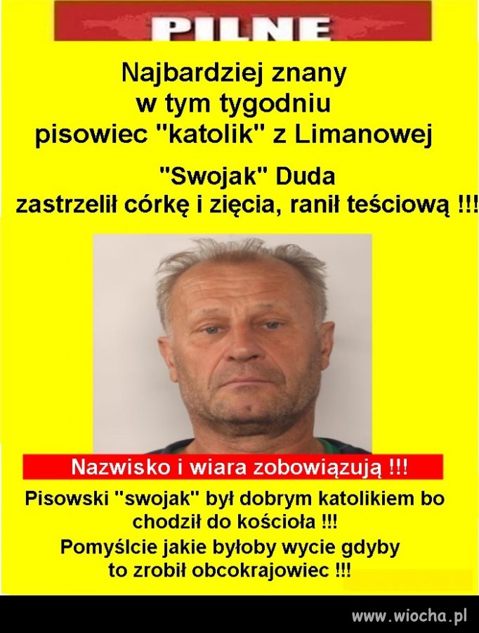 "Swojak" Duda zastrzelił córkę i zięcia, ranił teściową !!!