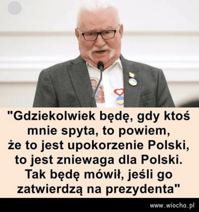 Lech Wałęsa bez znieczulenia !