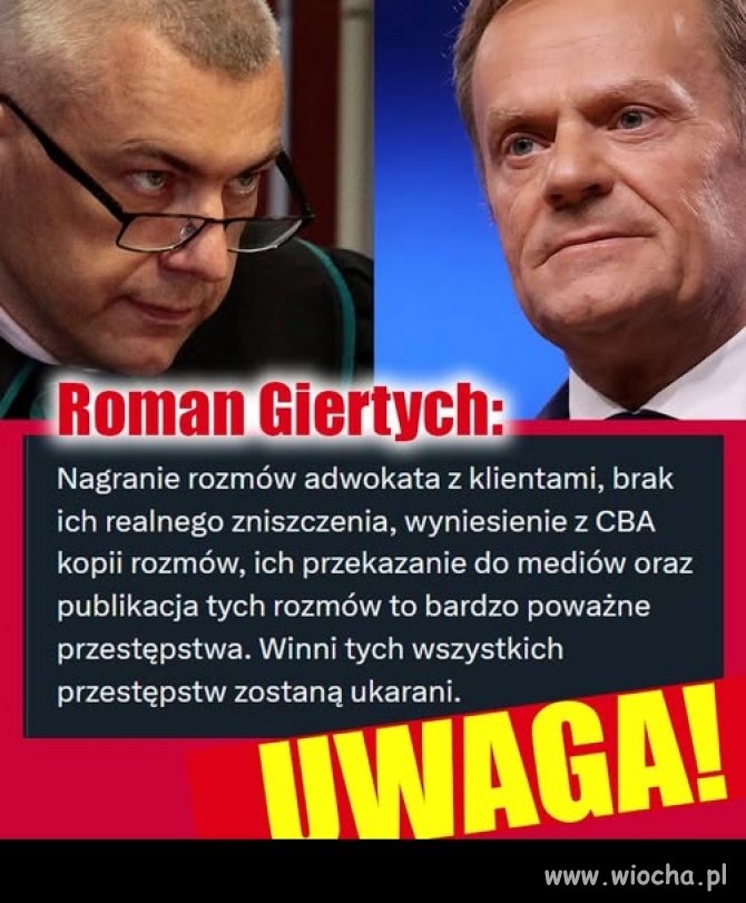 Romek, nie odpuszczaj tym draniom !