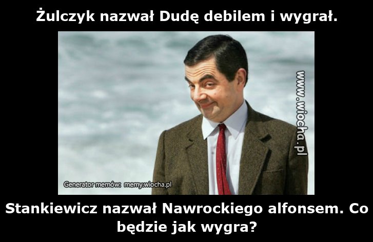 Żulczyk nazwał Dudę debilem i wygrał.