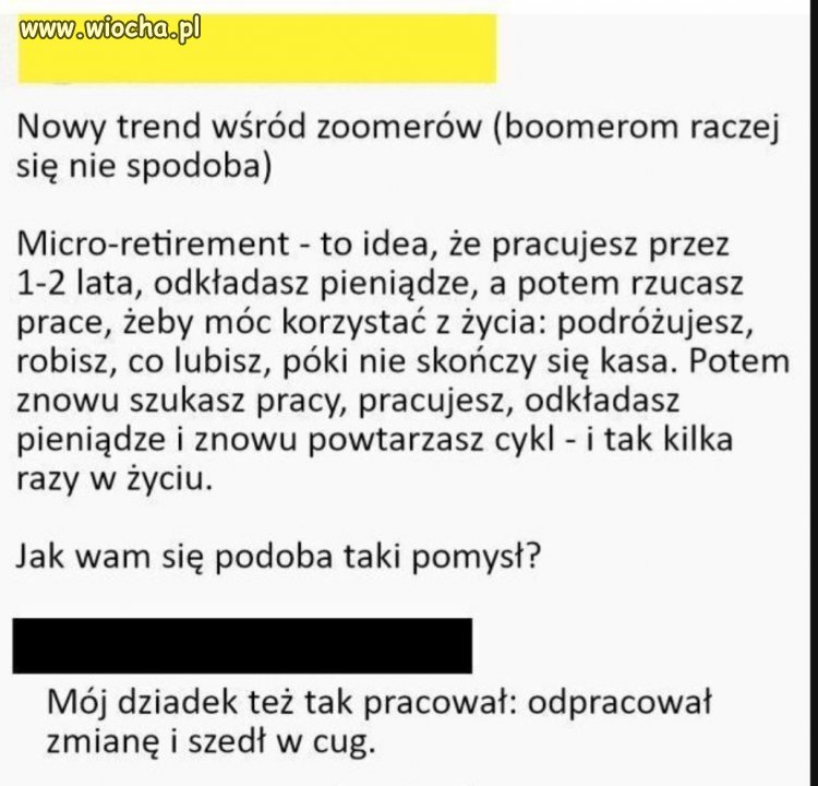 No nie wiem, odkładać 2 lata kasę 
