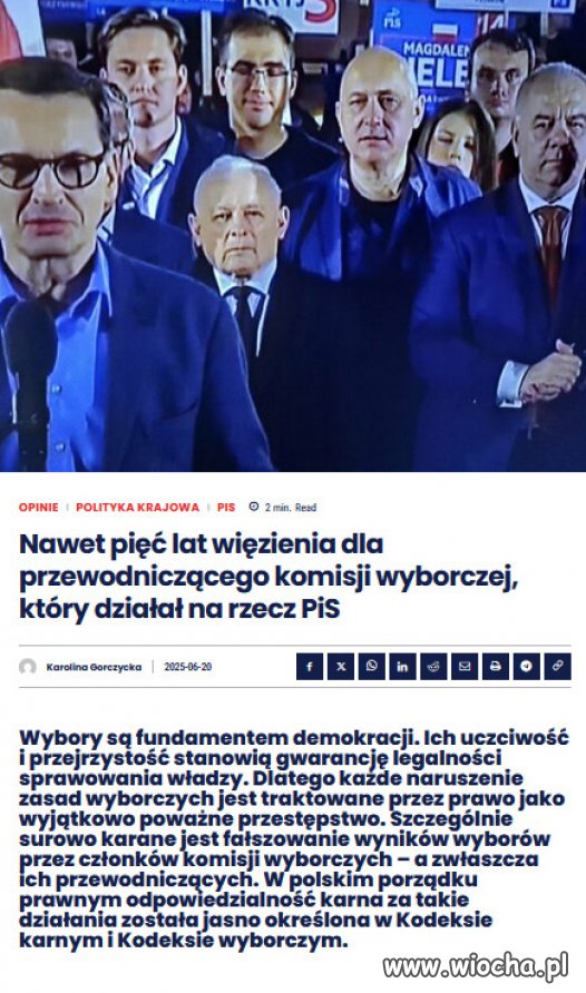 Fałszowanie dokumentów wyborczych: od 6 miesięcy do 5 lat więzienia