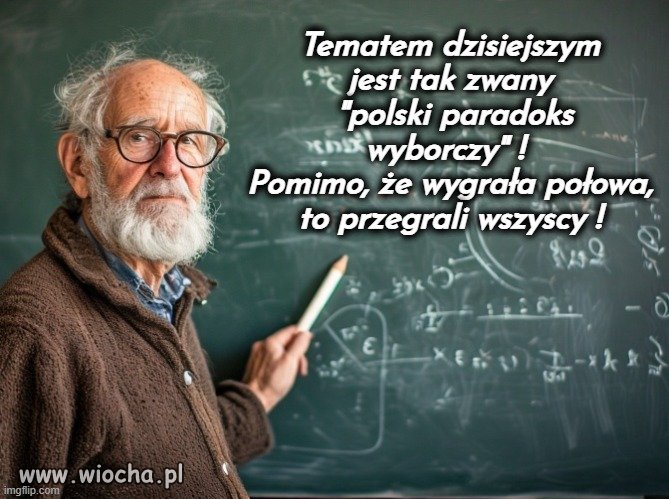 Polski paradoks wyborczy: