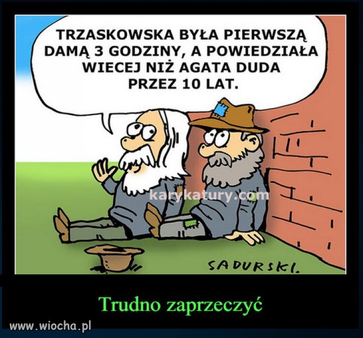 Nawrocka bedzie mowila, kiedy kibol pozwoli...