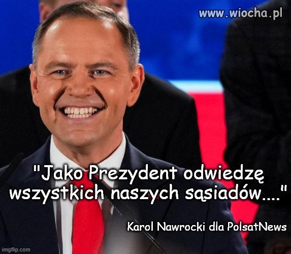 Ciekawe, czy zacznie od Rosji,