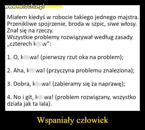 Każdy taki jest...
