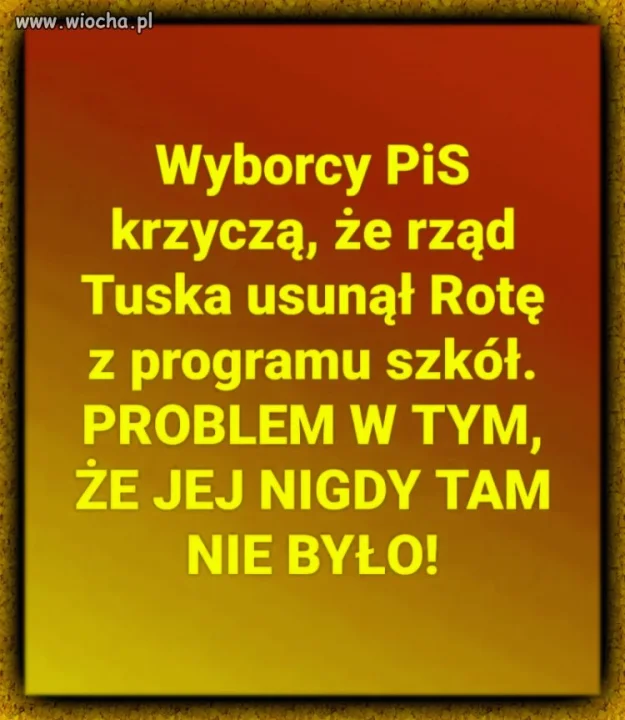Pisowcy to idioci