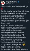 To jest walka o uczciwe, demokratyczne wybory...