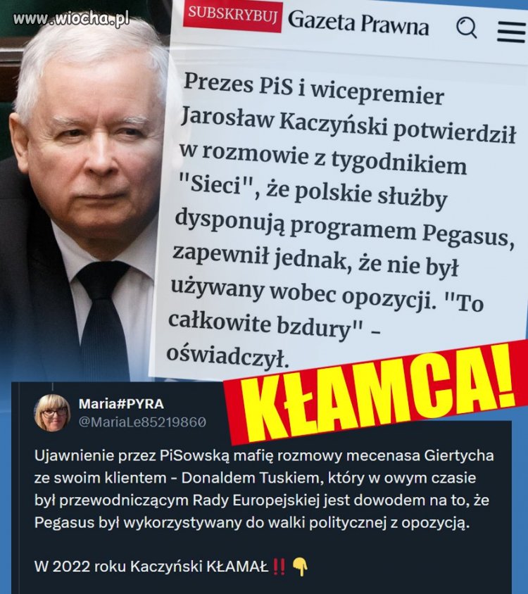 W 2022 roku Kaczyński zwyczajnie KŁAMAŁ!