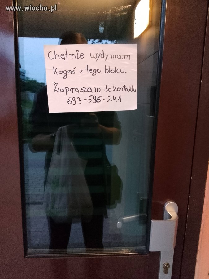 Takie ogłoszenie