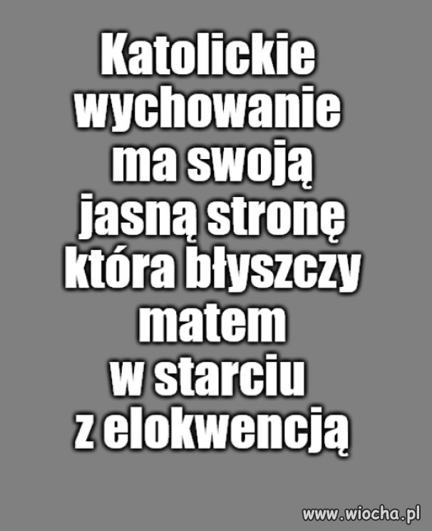 Kaprawym okiem ateisty patrząc ...
