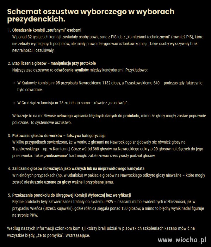 "Mówcie że to pomyłka"...!!!