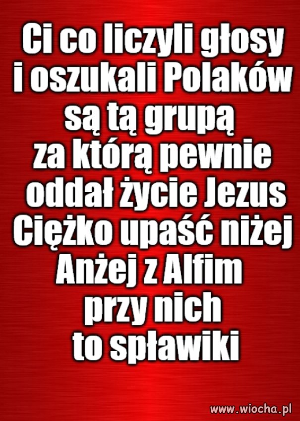 Szatan zaciera ręce. KK to potężny gracz.