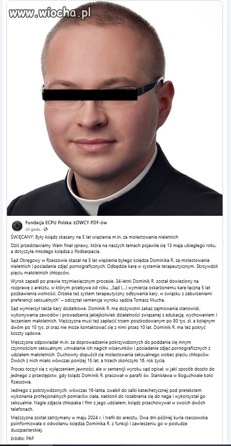 Bestia w koloratce.