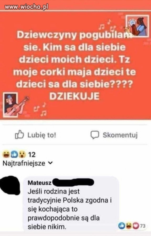Powiązania w rodzinach katolickich
