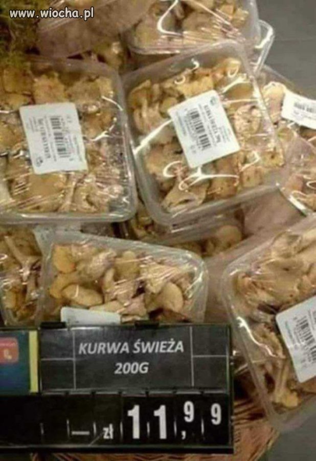 Panie!!??? Świeża ta żółta pieczarka?
