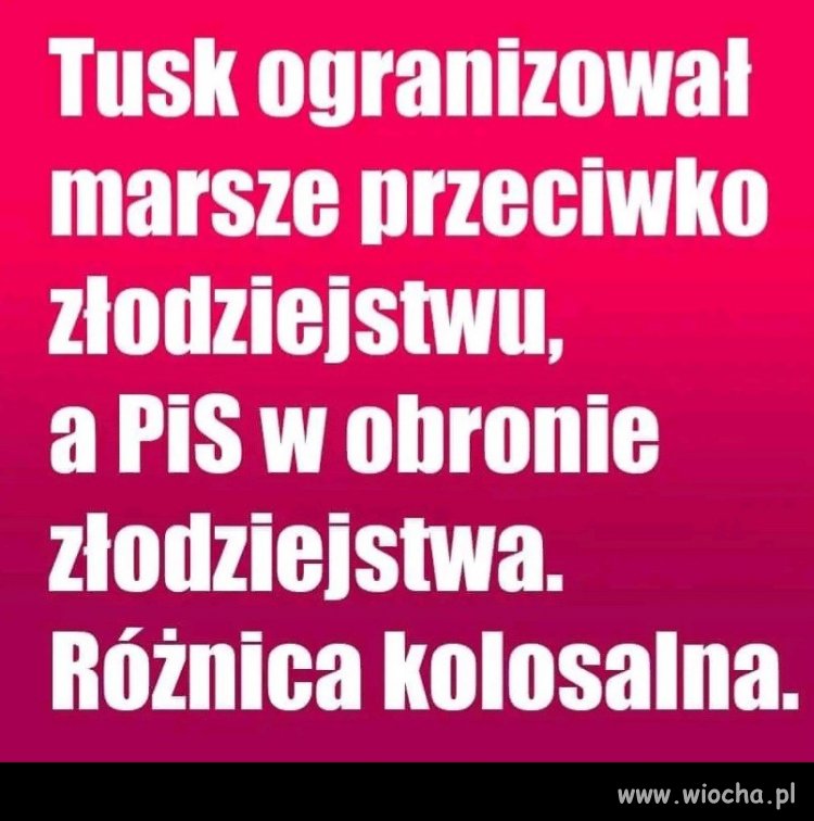 Taka różnica ...