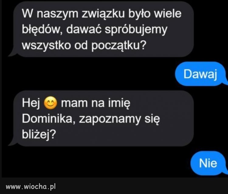 Jednak się czegoś nauczył 
