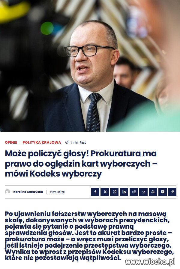 Ta kwestia ma znaczenie w świetle zafałszowania wyników.