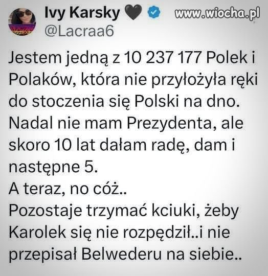 To nie jest prezydent