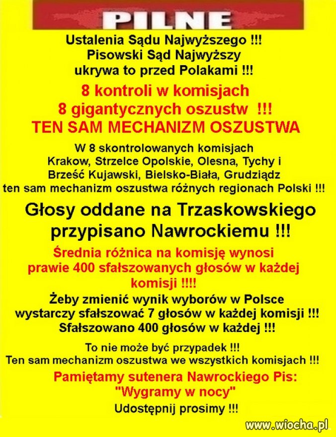 Nawrocki: my w nocy musimy zwyciężyć...