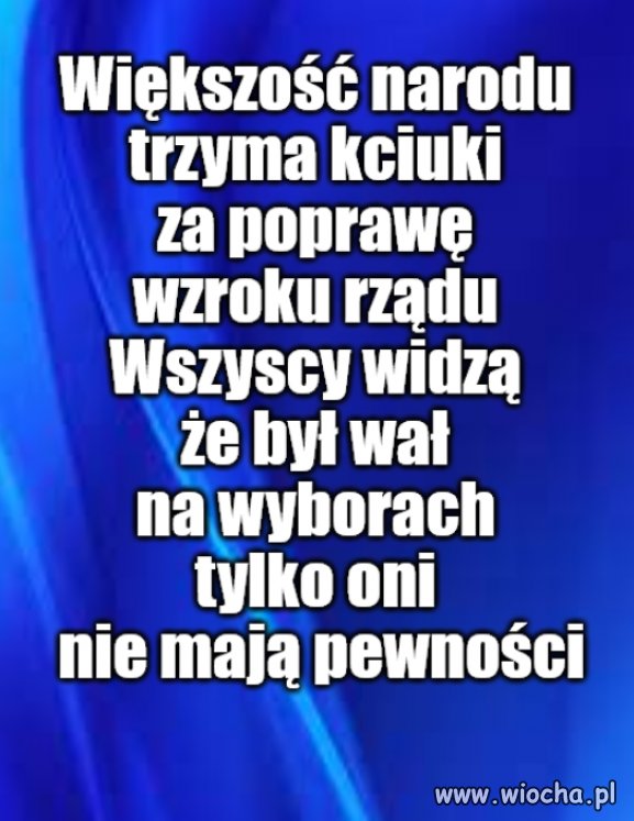 Czy już za późno, bo wszystko dogadane?