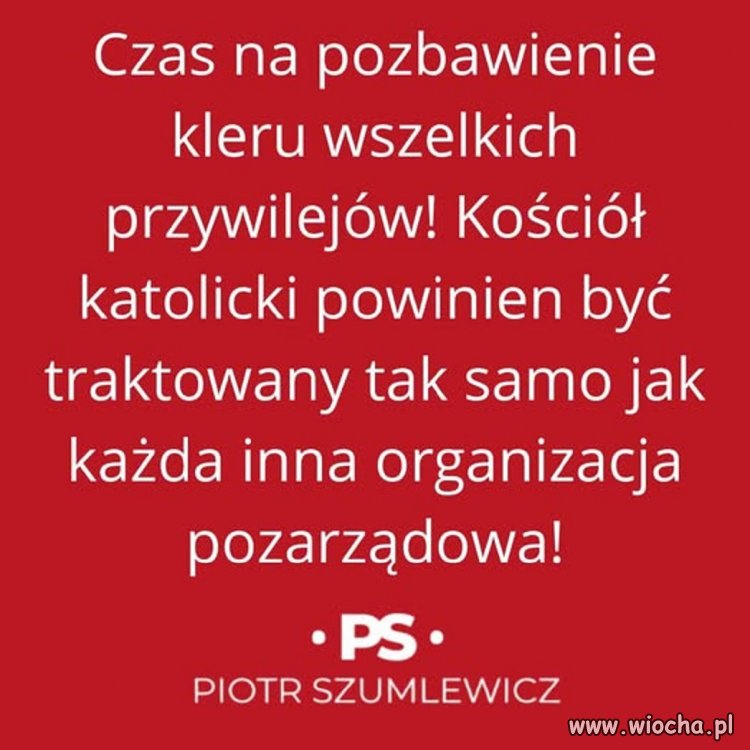 Rząd już dawno powinien to zrobić