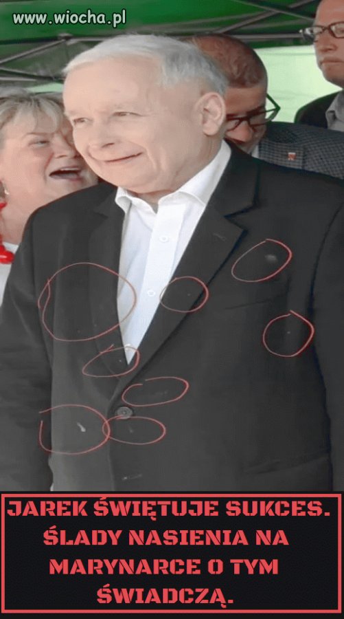 Prezes cały w ekstazie