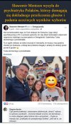 Takie podejście ma Mentzen do uczciwości i Polaków