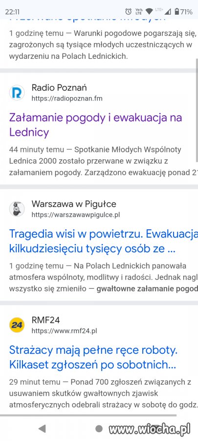 A bozinka mówi dość...